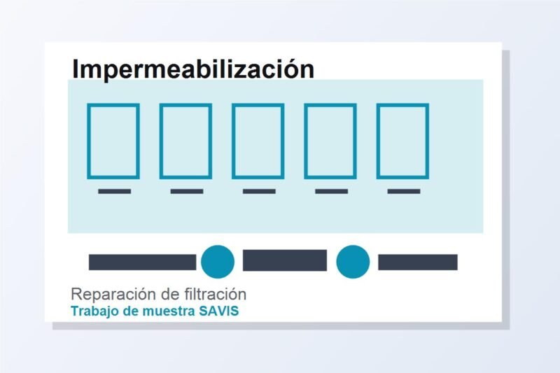 Sofía Fernández. Impermeabilización de techos y filtraciones (muestra)